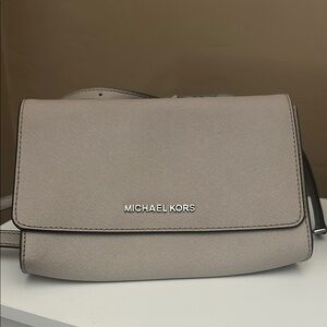 Michael Kors Small Gray Crossbody Bag